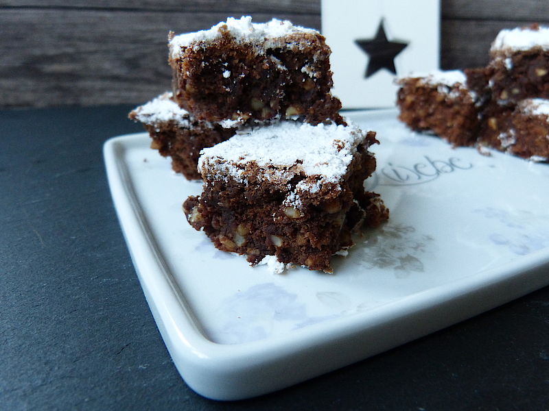Weihnachtliche Lebkuchen-Brownies | Homemade Cupcakes &amp; more