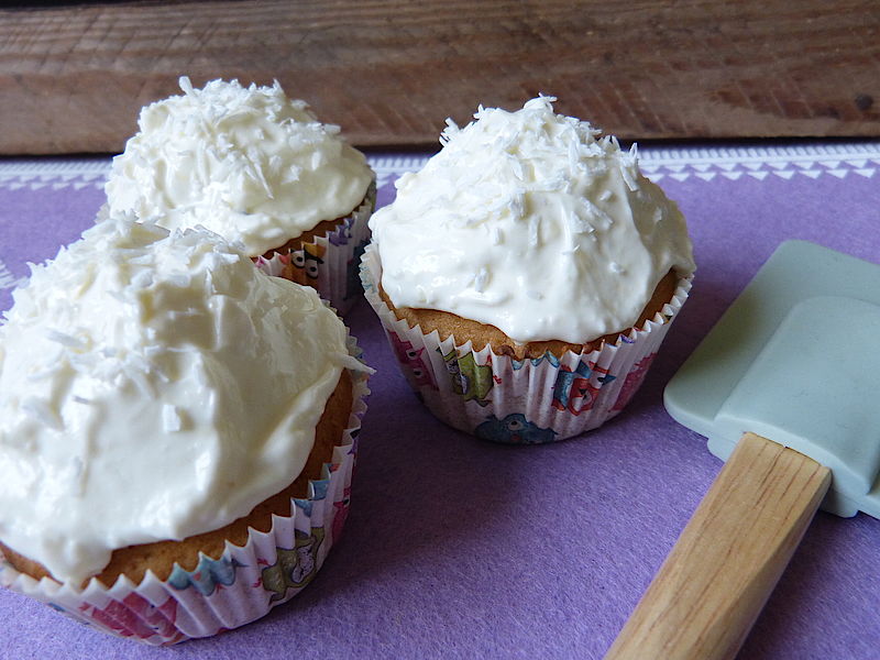 Sommer im Mund: Kokos-Cupcakes! | Homemade Cupcakes &amp; more