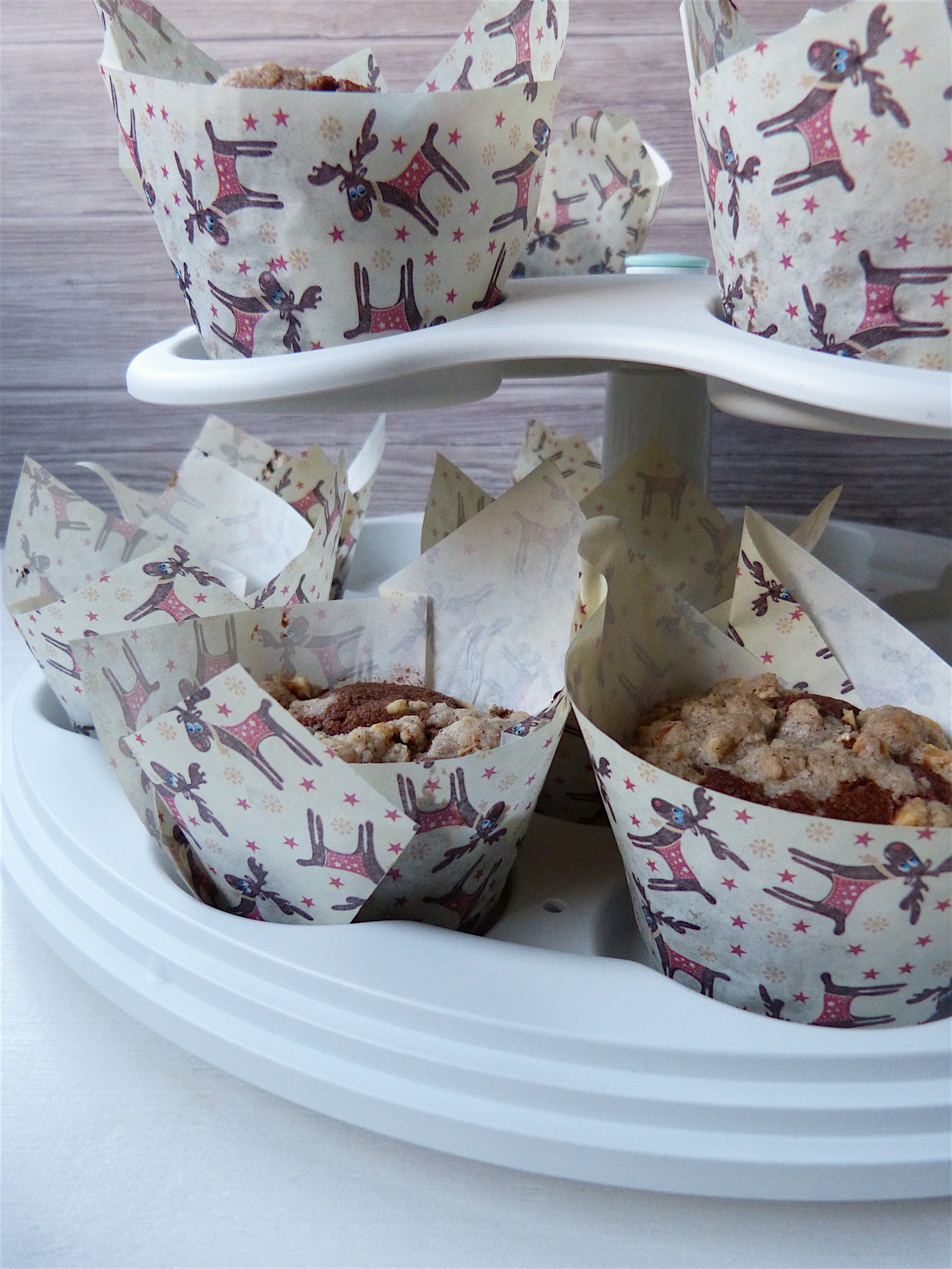 Lebkuchen-Muffins mit Zimtstreuseln | Homemade Cupcakes &amp; more